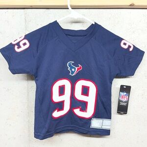 J.J. JJ Watt Houston Texans Jersey football youth kids toddler boys 4T